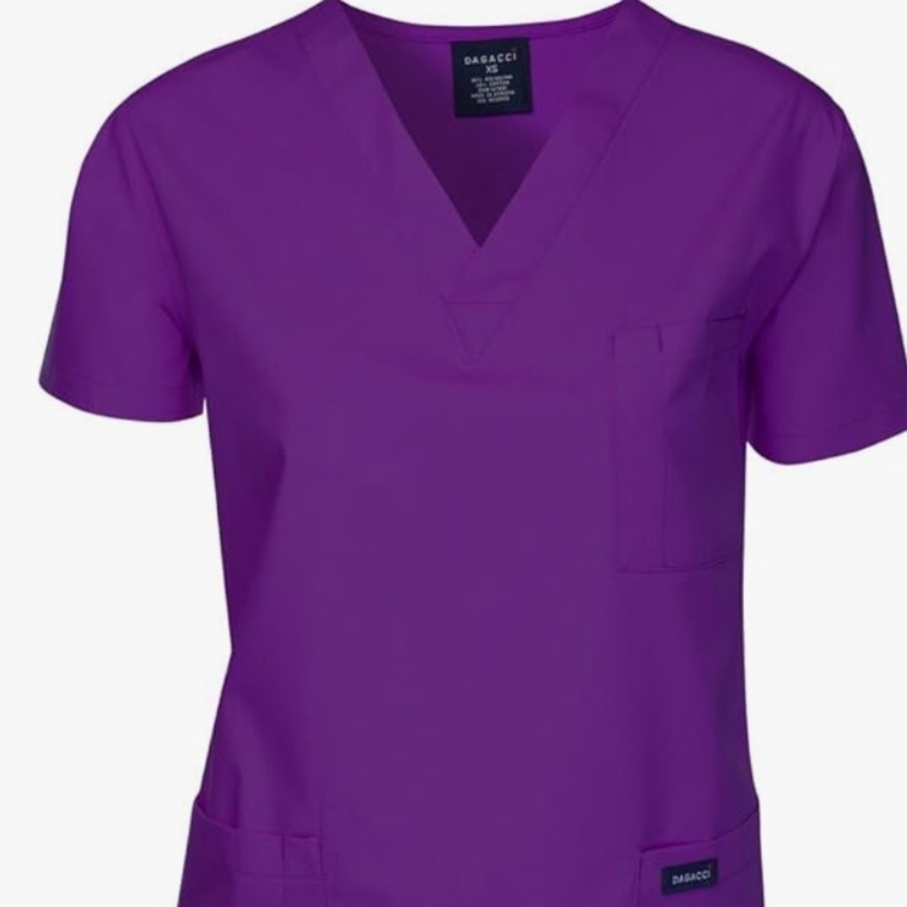 NWT- Medical scrub Cherokee Purple V-Neck Scrub Top
XSMALL—TOP ONLY - Picture 3 of 5